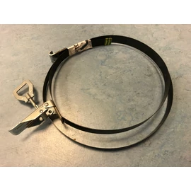 Elszívó csonk leszorító pánt, bilincs (20 mm széles) 630 mm átmérőhöz
