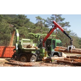 Pezzolato PTH 1200/820 HackerTruck dob aprító berendezés, tárcsás aprító, komposztvonalak, apríték, apríték darálás, apríték szárítás