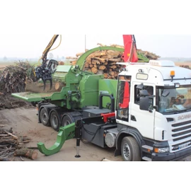 Pezzolato PTH 1400/1000 HackerTruck dob aprító berendezés, tárcsás aprító, komposztvonalak, apríték, apríték darálás, apríték szárítás
