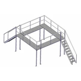 UNIMAK P 130 Cat Walk Platform ipari hozzáférés