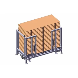 Unimak PAF 30-130 panel pallet charger front