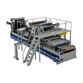UNIMAK PL 85 F8-P-CT panel lamináló és wrap gép