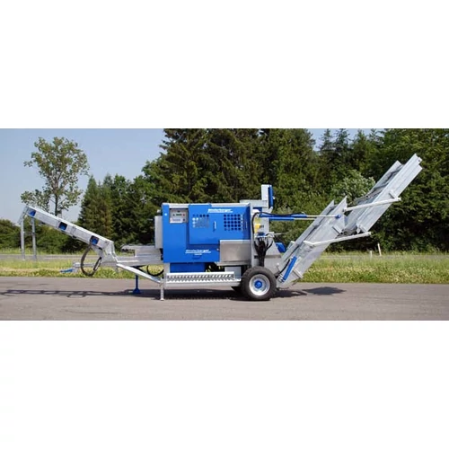 Binderberger SSP 520 E automata daraboló-hasító, tüzifagyártó